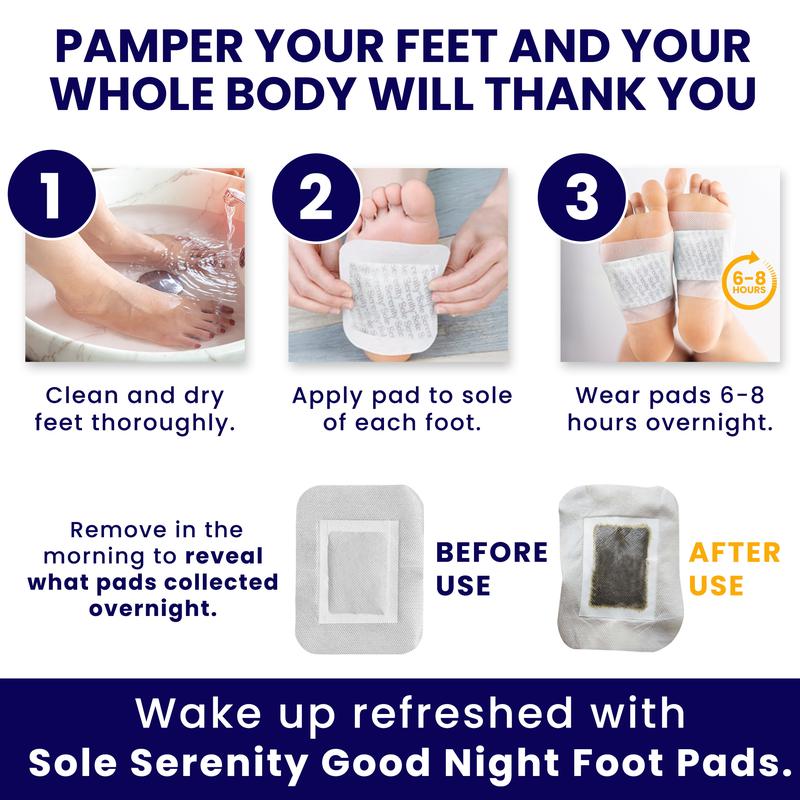 Deep Sleep Cleansing Foot Pads